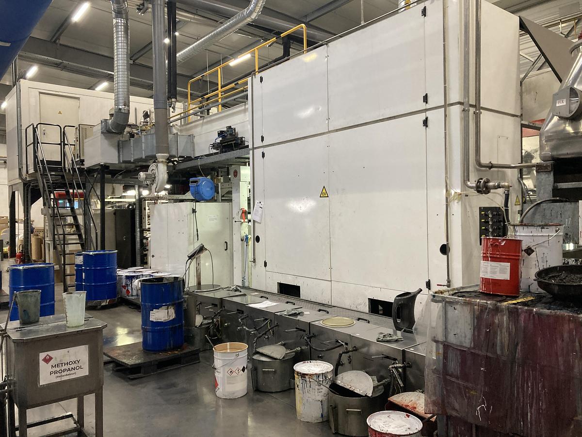 Used 2001 Windmöller & Hölscher Novoflex Flexographic Printing Press