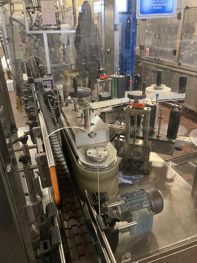 Used 2022 S.T.S. V500 Bottle Labeling Machine