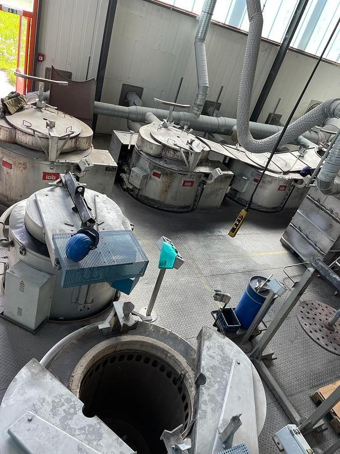 Used Complete Salt Bath Heat Treatment Plant