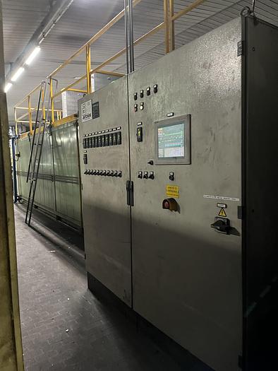 Used EMHART IS8 - EF 4 1/4 '' SG/(DG) RH Hotend glass production line