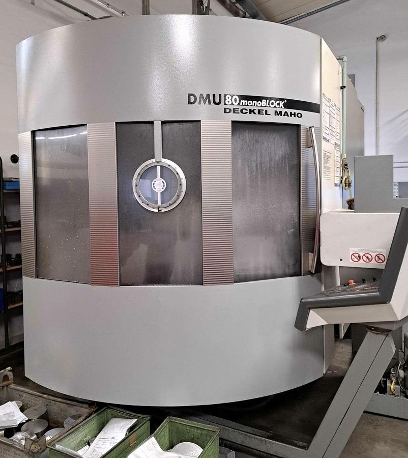 Used 2007 Deckel Maho DMU 80 monoBlock