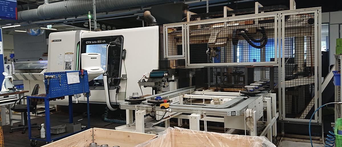 Used 2019 DMG MORI CTX beta 800 4A
