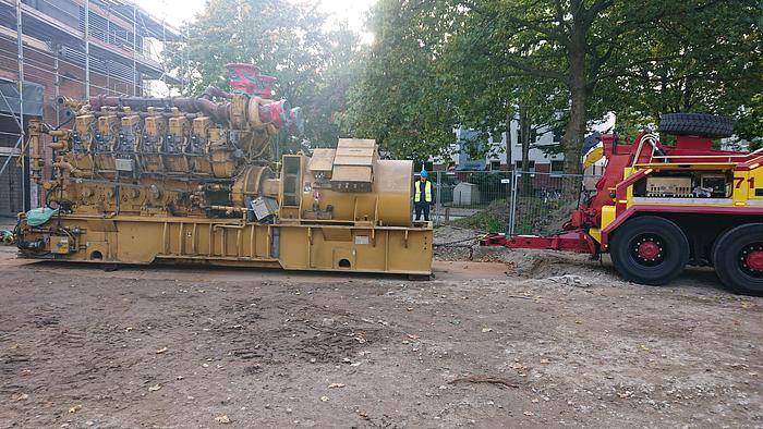 Used Combined heat and power plant power 3265 KVA