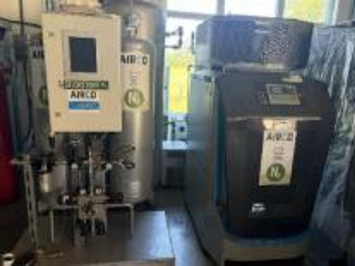 Used 2018 AIRCO PSAL 15 SN Nitrogen Generation Plant
