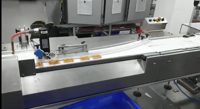 Used Sollich automatic line for granola bars