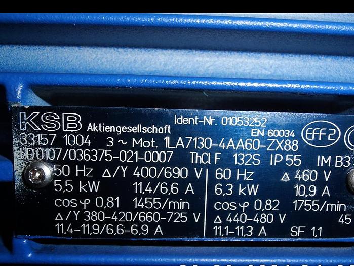 Used 4x pieces centrifugal pumps