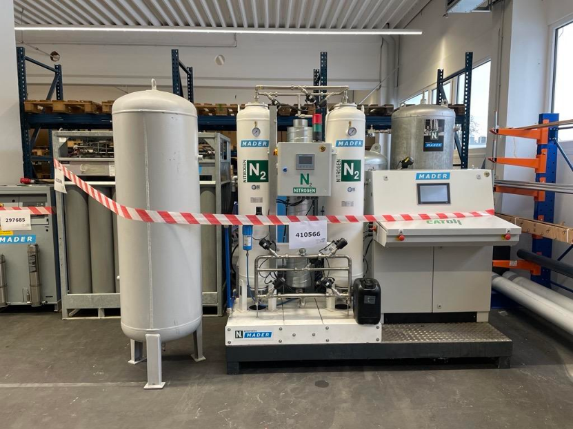 Used 2023 Mader  Nitrogen system for laser applications incl. bundle, KomPact-N-20-HD-SKID