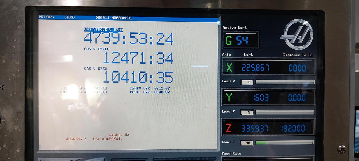 Used 2006 Haas VF-9D/40 HE