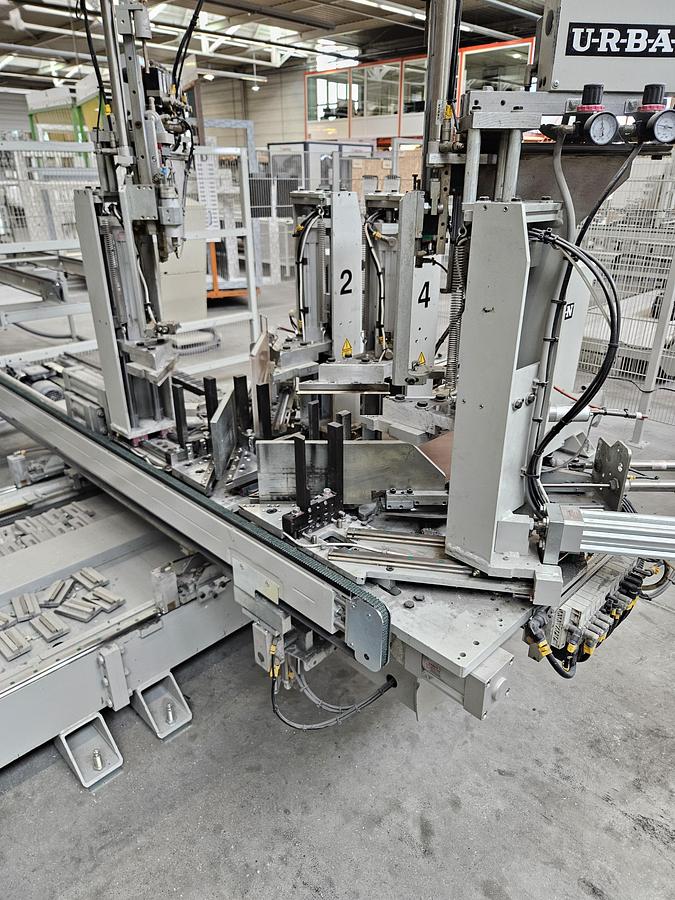 Used Schüco Production line for PVC/plastic windows