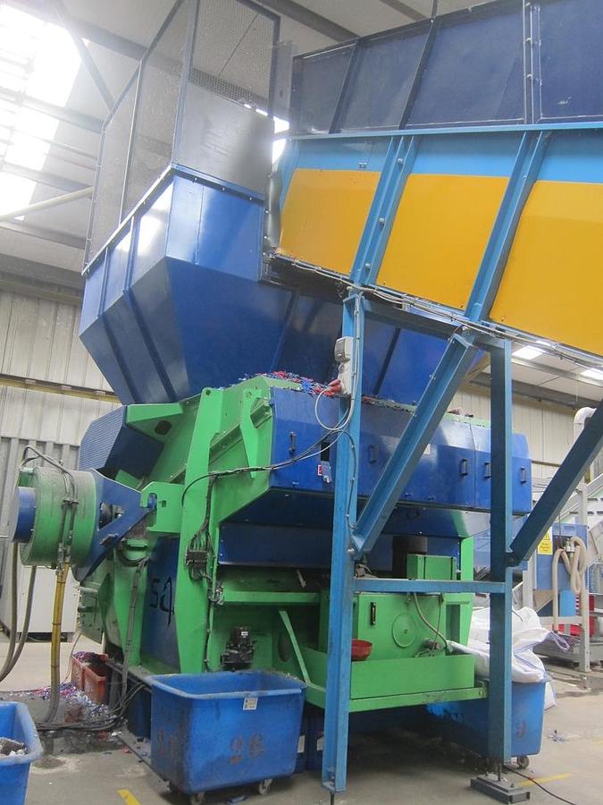 Used  Shred and Granulation line