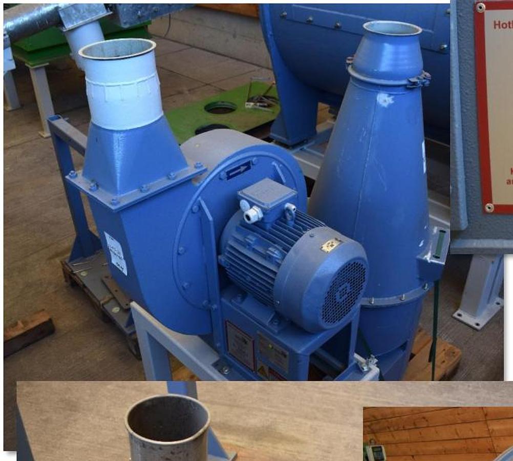 Used Herbold Cyclone Blower and Dryer