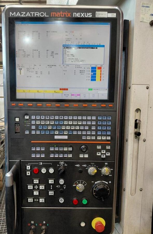 Used 2012 Mazak HCN 8800 II