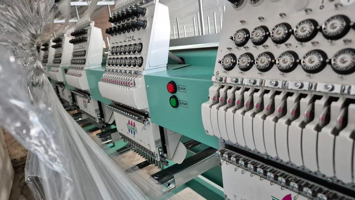 Used Tajima Embroidery Machines Package 