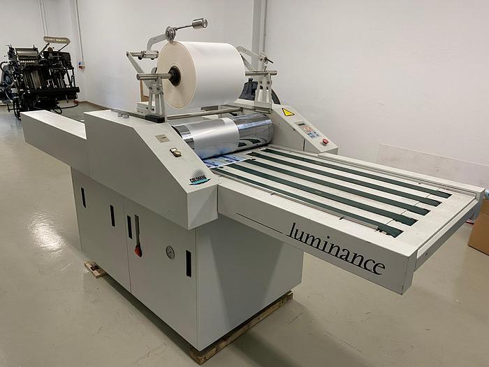 Used Luminance Lamination machine