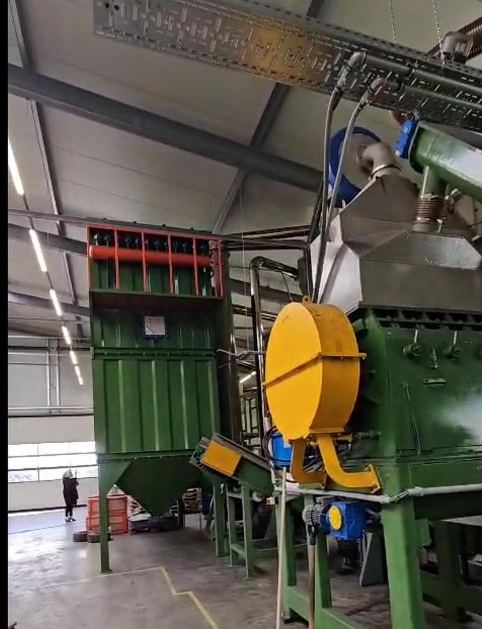 Used 2024 Global EnerTec Tire Granulation Line without shredder
