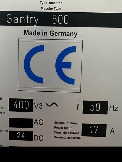 Used 2004 Ingersoll Gantry 500