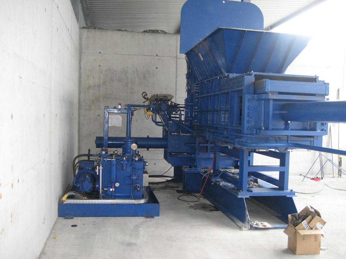 Used 2013 ATM Scrap Baler 40x40