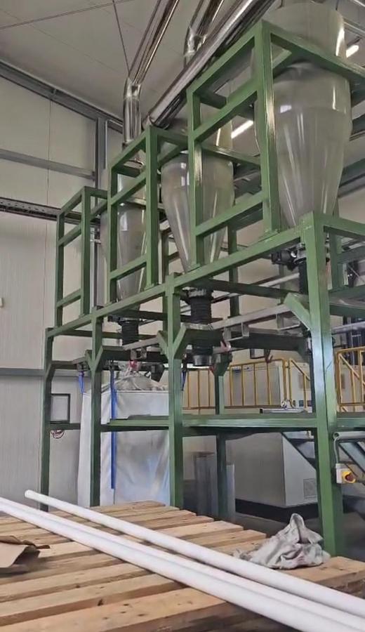 Used 2024 Global EnerTec Tire Granulation Line without shredder