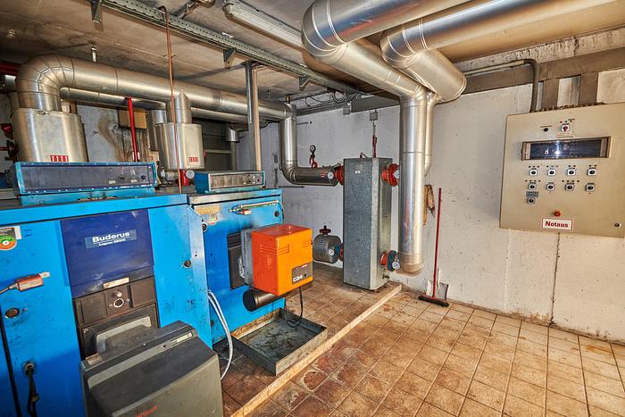 Used 1999 Max Weishaupt Industrial heating plant