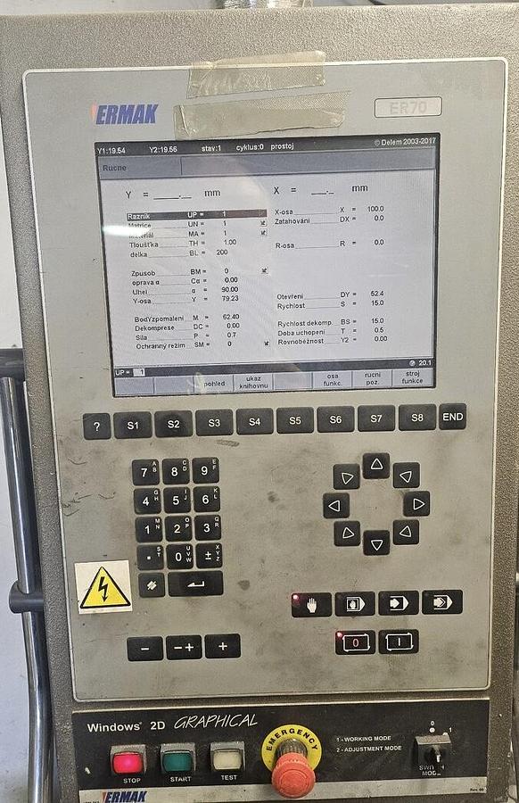 Used 2007 Ermaksan CNC HAP 1270x35