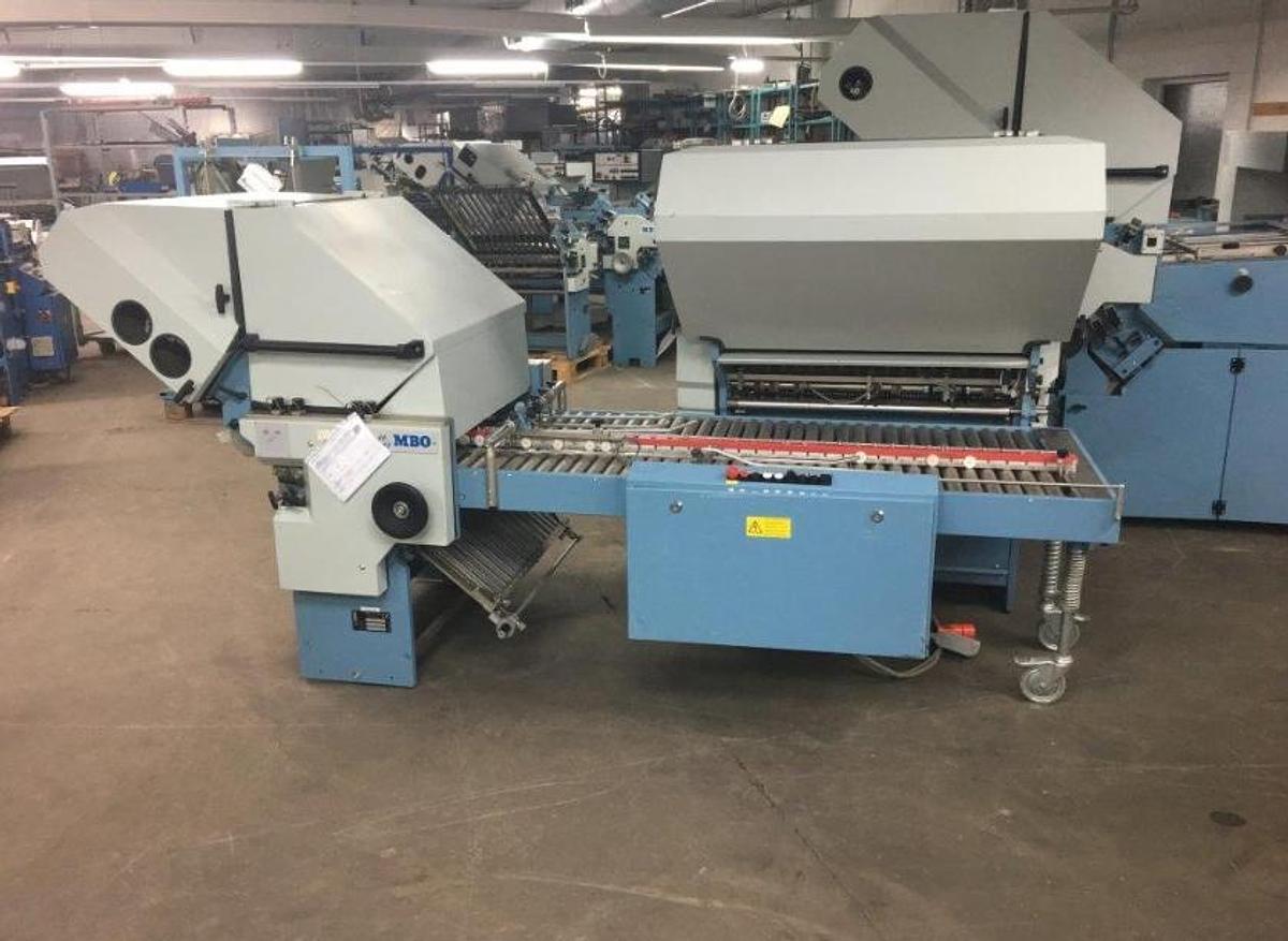 Used 2002 MBO T1120 4-4-2 All Buckle Folding Machine