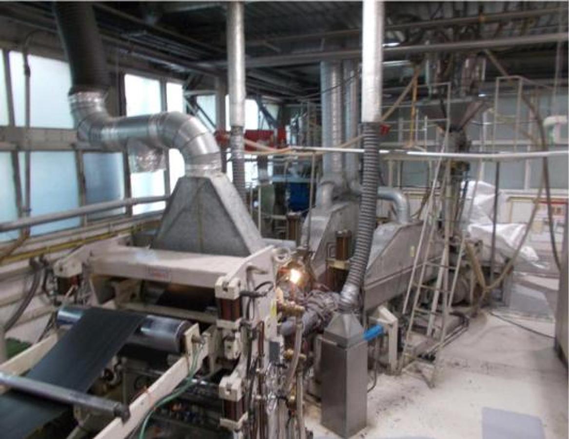 Used 1992 Omipa 120/90/45 Extrusion Line
