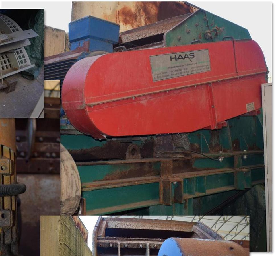 Used 2011 Haas HSZ-V 1300 Hammer Mill