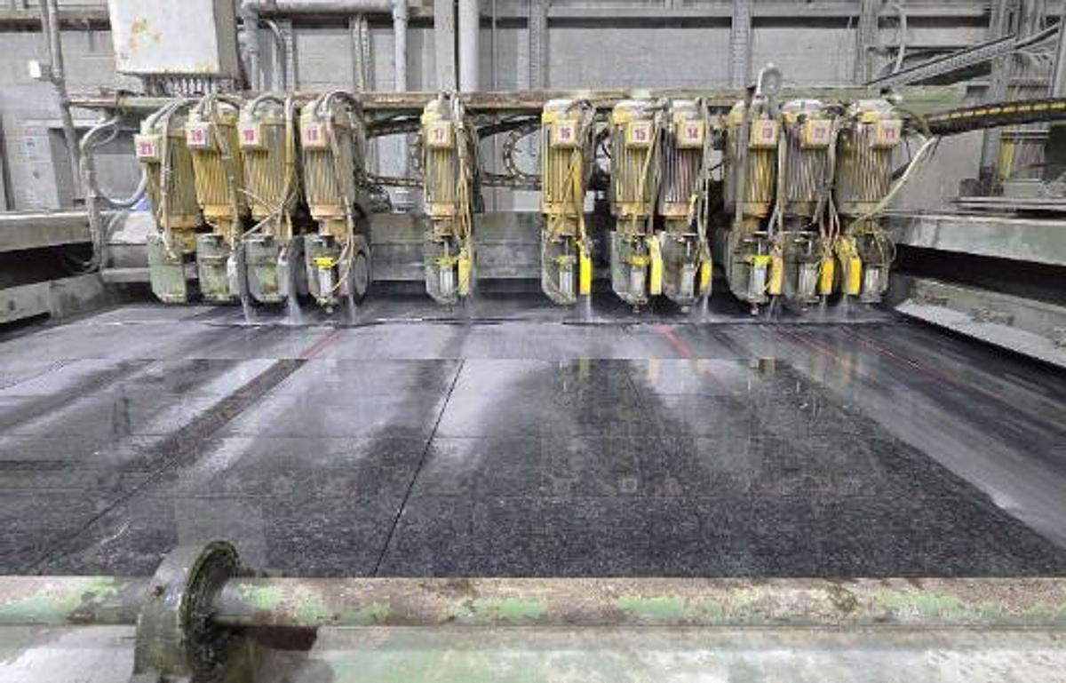 Used Barsanti Tile Cutting LIne