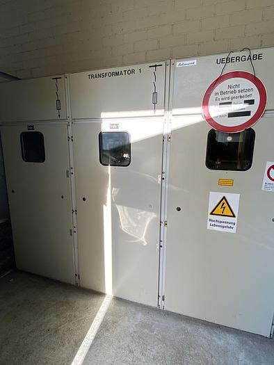 Used 2 transformers and 3 connection cabinets
