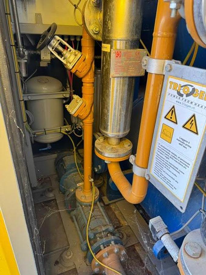 Used Triogen ORC turbine of 160 kW electrical and about 700 kW thermal