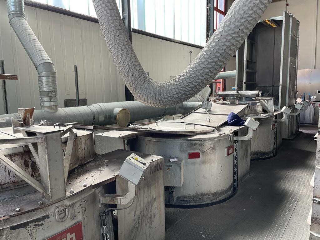 Used Complete Salt Bath Heat Treatment Plant