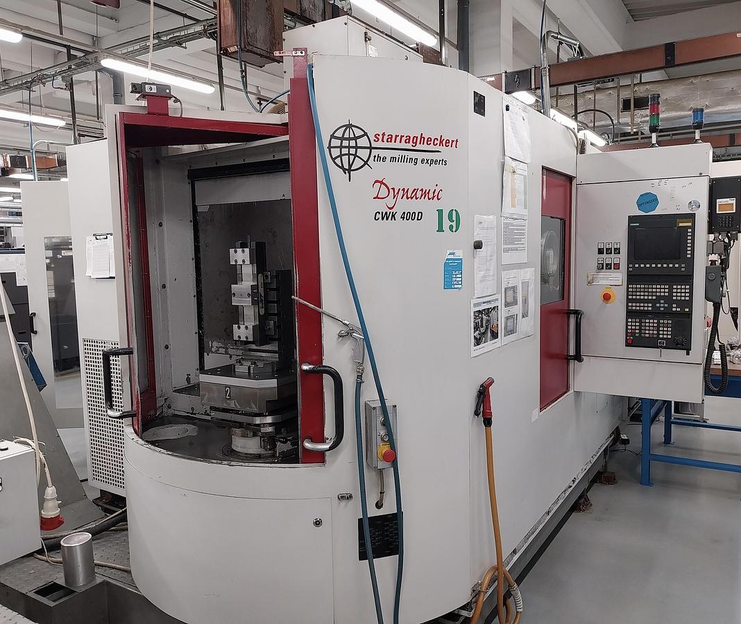 Used 2002 STARRAG-HECKERT CWK 400 D