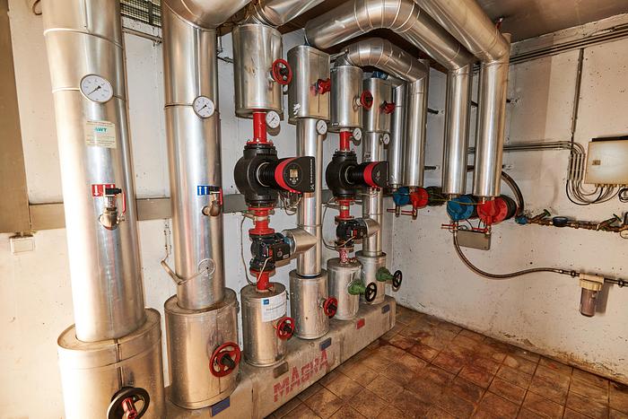 Used 1999 Max Weishaupt Industrial heating plant