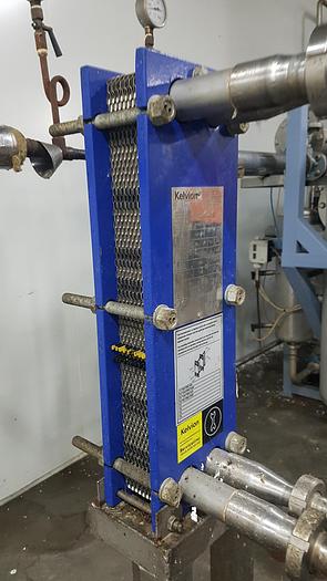 Used food grade steam heated Evaporator / Pasteurizer / Sterilizer with shell & tube heat exchangers