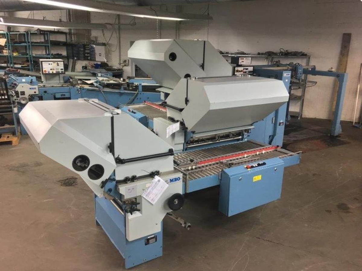 Used 2002 MBO T1120 4-4-2 All Buckle Folding Machine