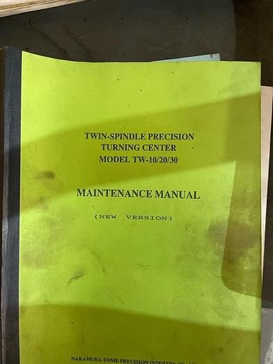 Used Nakamura tome TW 10