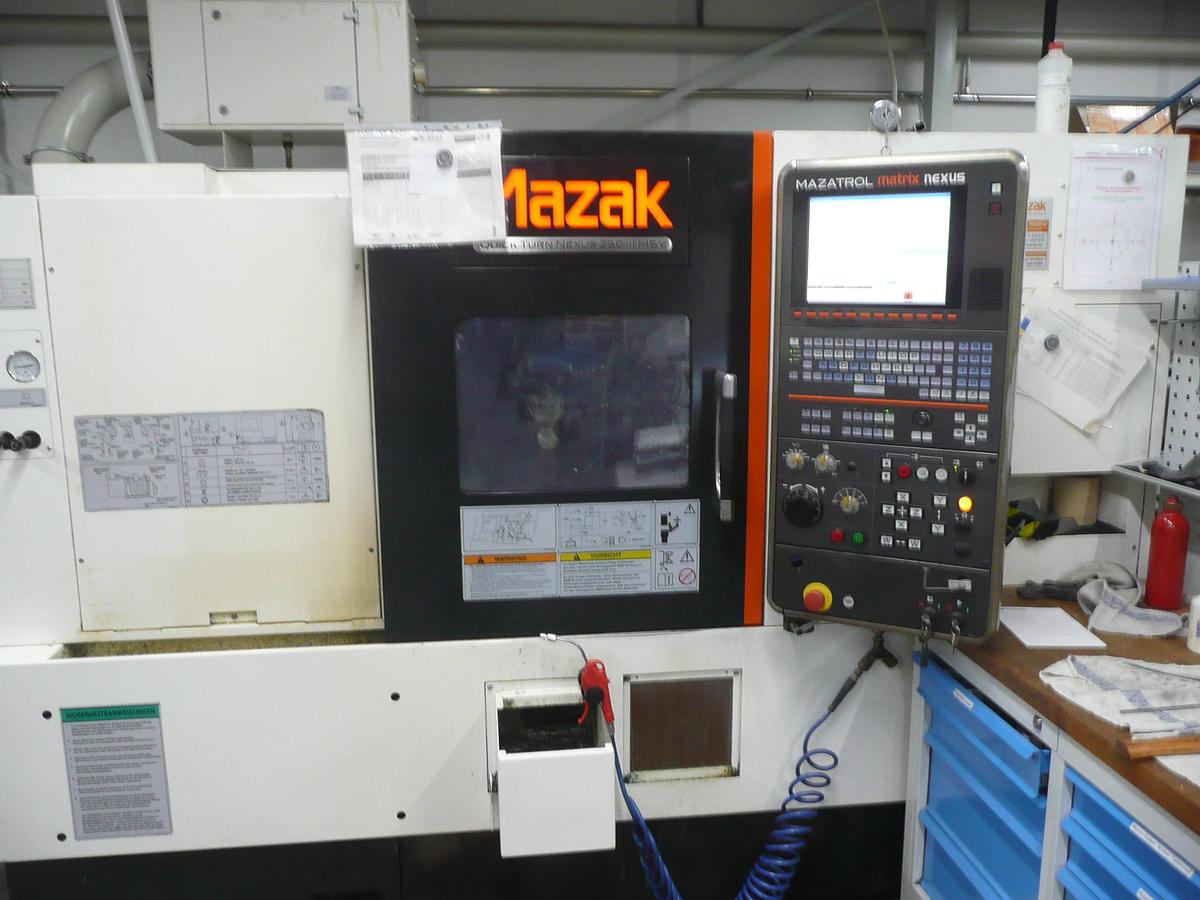 Used 2011 Mazak QTN 250II MSY  CNC Lathe