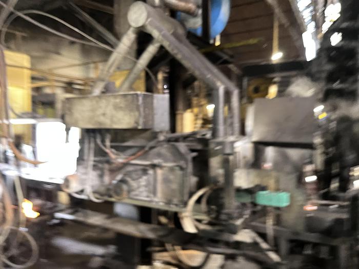 Used EMHART IS8 - EF 4 1/4 '' SG/(DG) RH Hotend glass production line