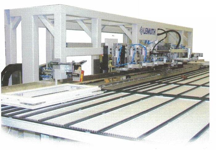 Used 2007 STÜRTZ Four-head welding line