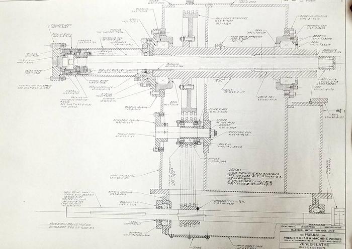 Used PREMIER GEAR LATHE