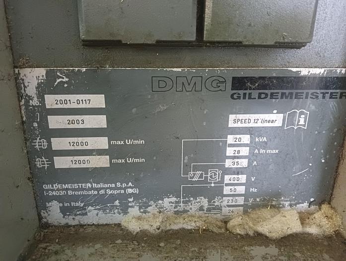 Used 2003 DMG Gildmeister