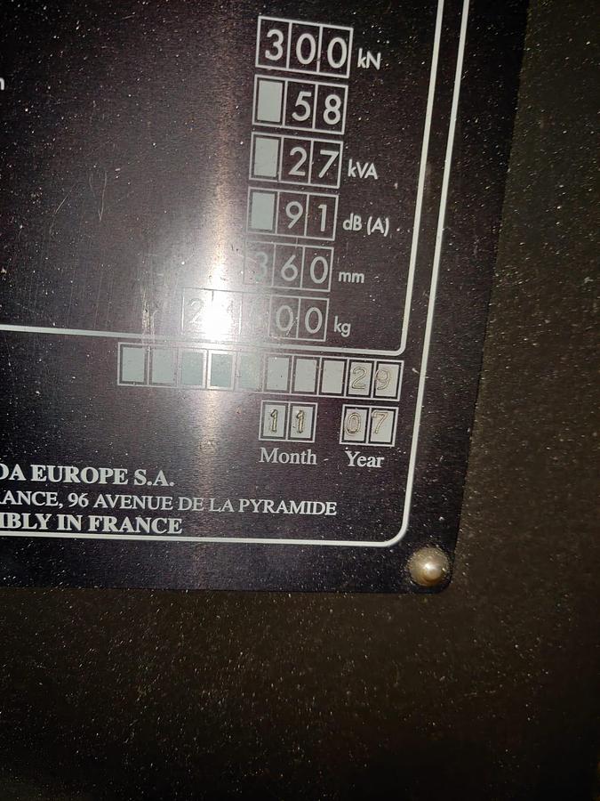 Used 2007 Amada EMK3610NT Punching Machine 