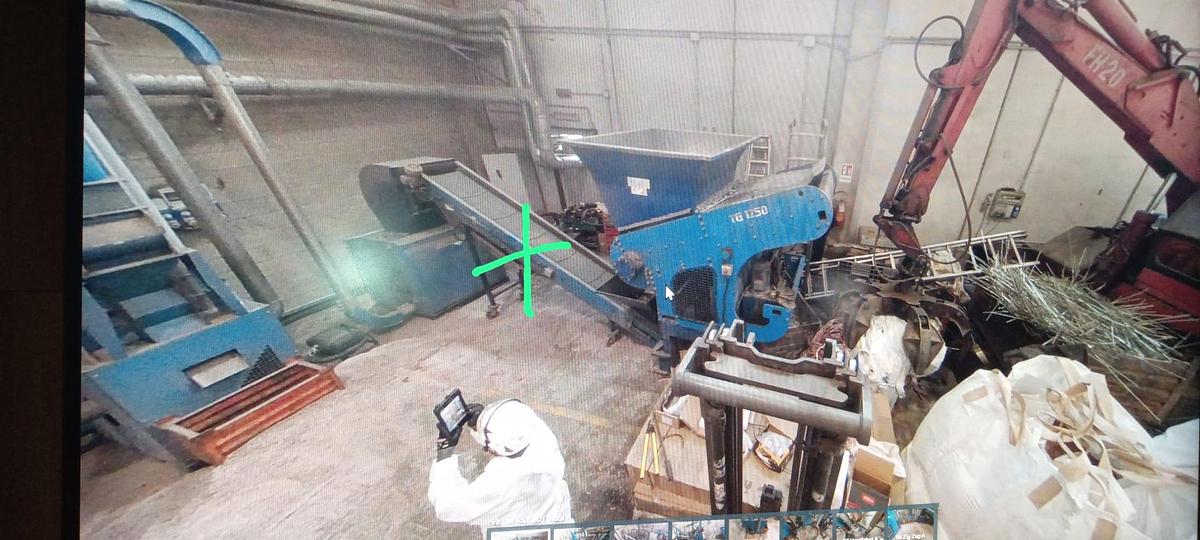 Used Tecnoecology Cable Granulator Line 1000 kg/h