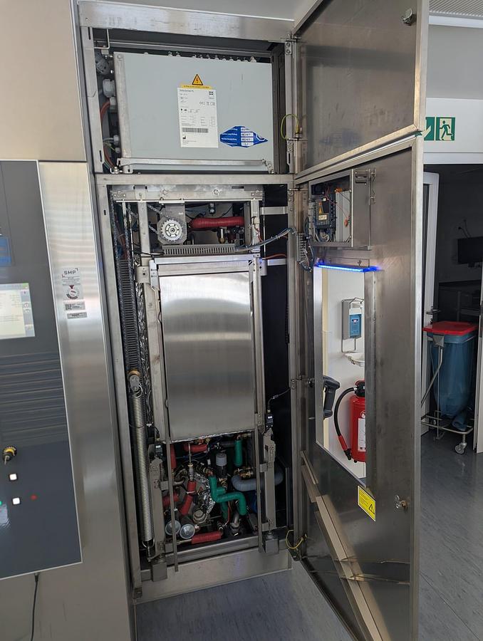 Used 2010 MMM Selectomat PL 669-2 H L Sterillizer + 2008 Miele PG 8528