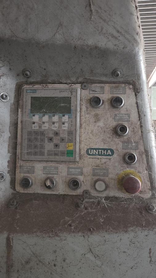 Used 2008 Untha TR2500 Shredder