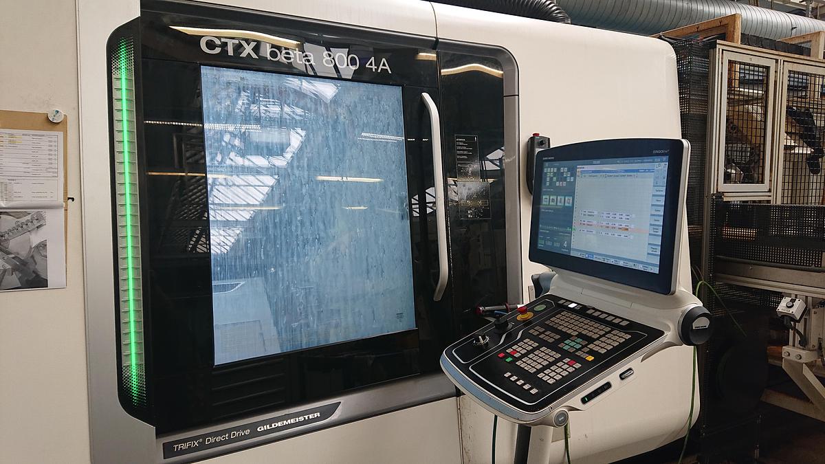 Used 2019 DMG MORI CTX beta 800 4A