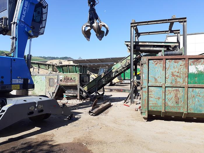 Used 2004 plant for waste wood processing