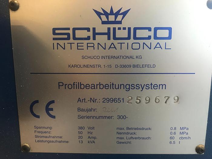 Used 2001 Schüco PBS