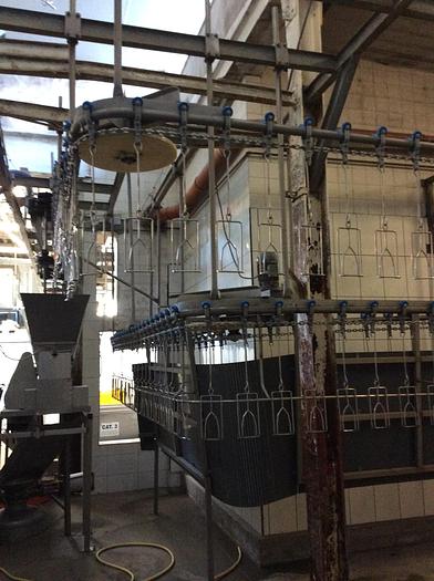 Used slaughterhouse 3500 birds/hour
