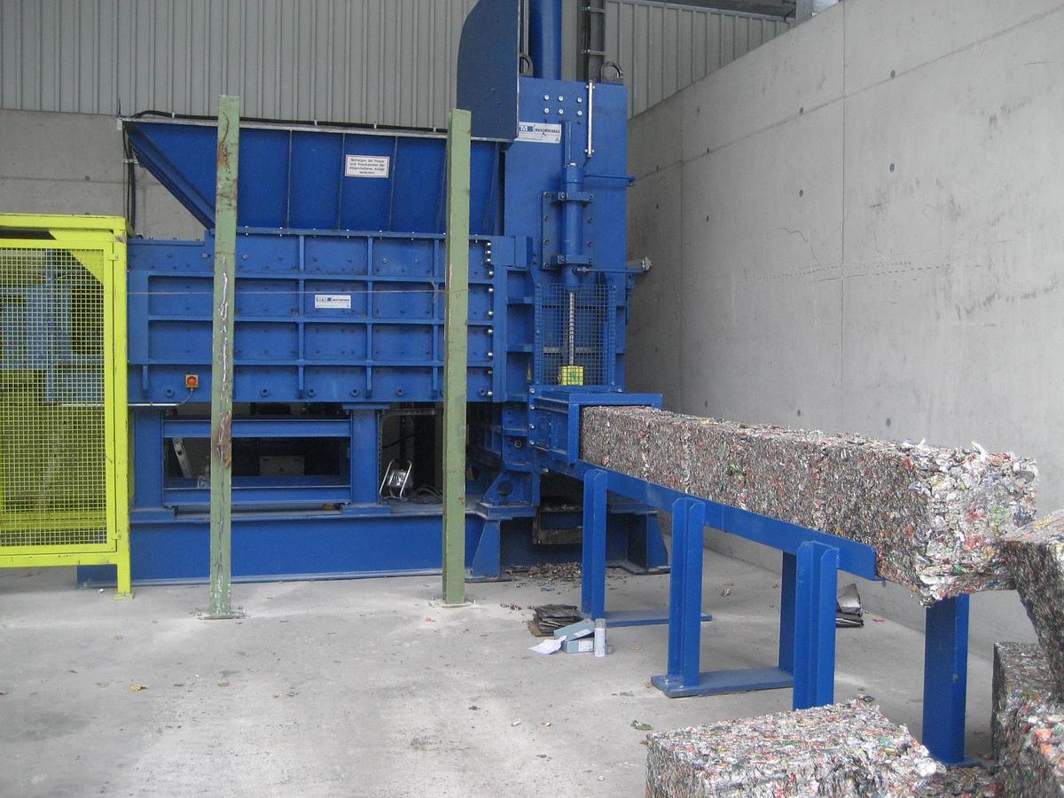 Used 2013 ATM Scrap Baler 40x40